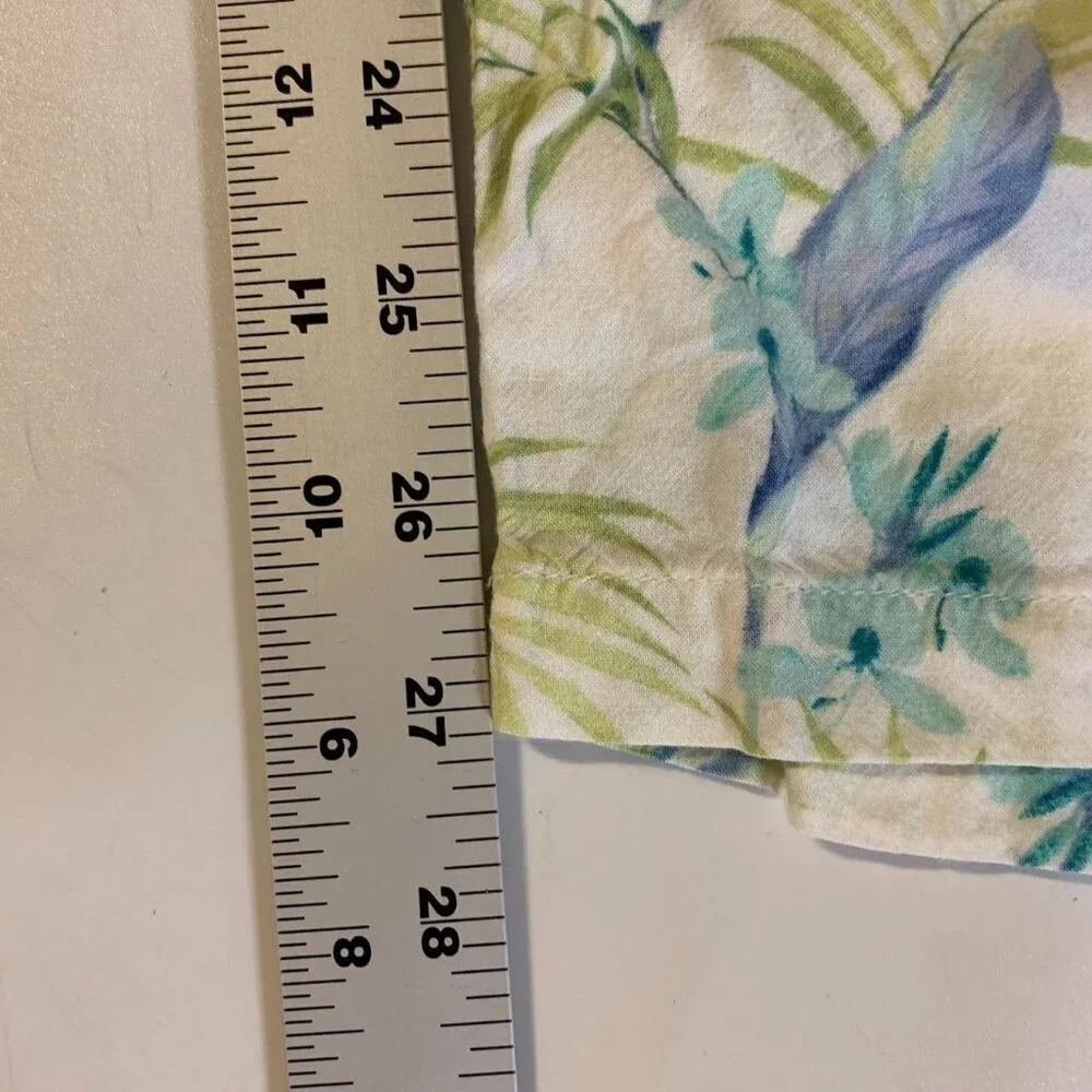 Tommy‎ Bahama Women Floral Tropical Straight Leg Elastic Pajama Pants Size XS - Picture 12 of 12